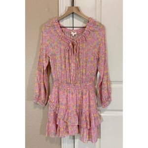 LoveShackFancy Dress Long Sleeves Floral